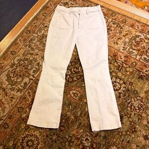 Mother Superior The Hustler Patch Pocket Flood in Act Natural Cream Denim Sz 31